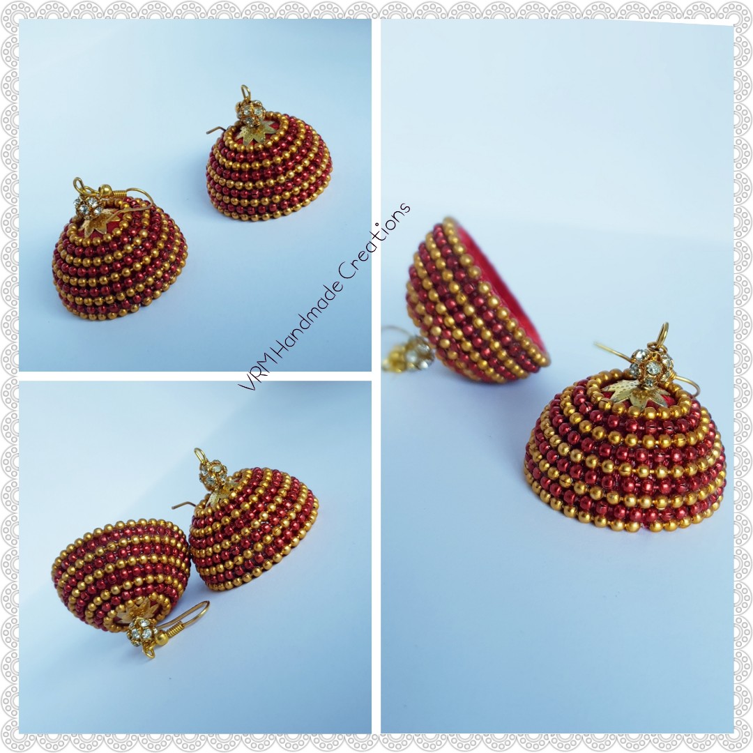 Silkthread Earring Jhumka Jhumki Women S Fashion Jewellery Photo