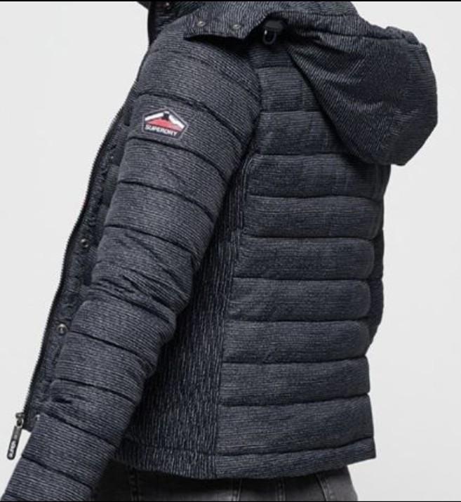 Superdry Fuji Double Zip Hooded jacket Women s Fashion Coats