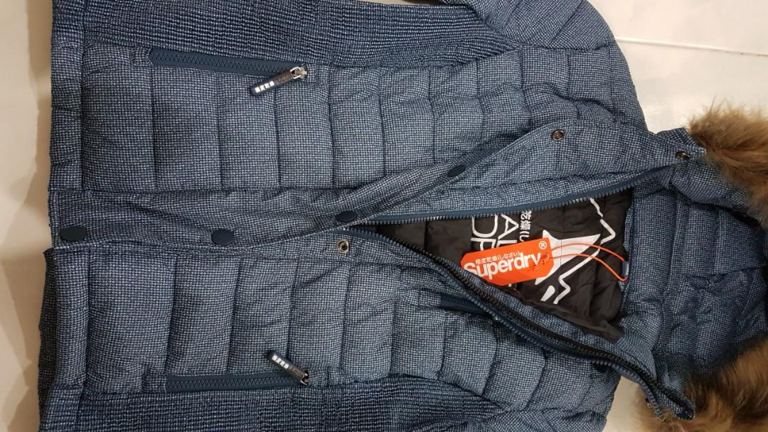 Fuji double zip hooded jacket best sale