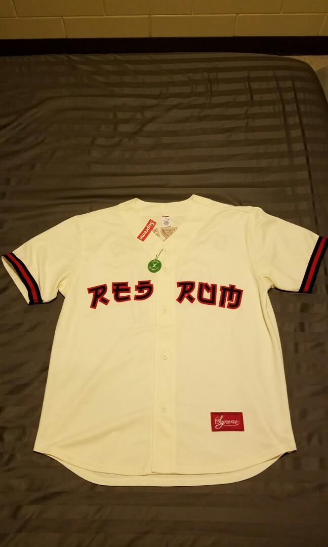 supreme red rum jersey