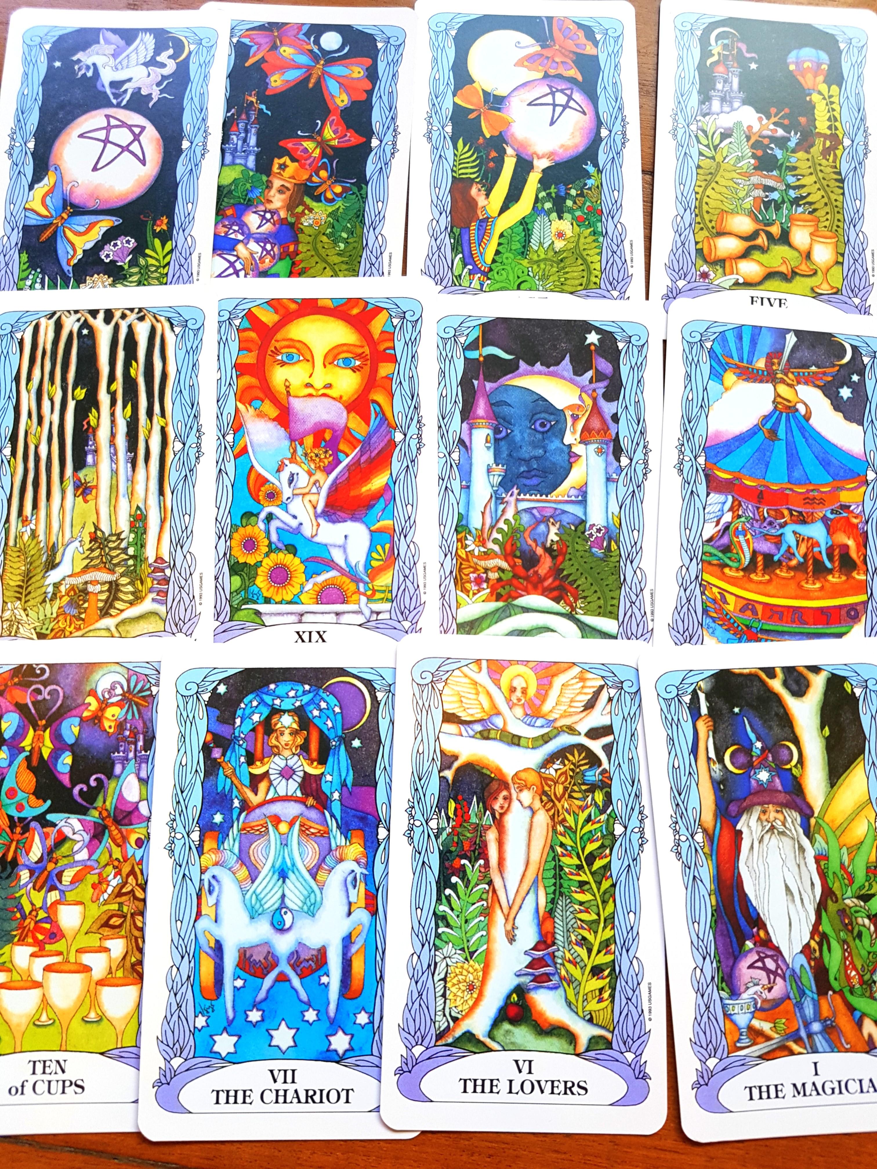 Tarot Of A Moon Garden Cards