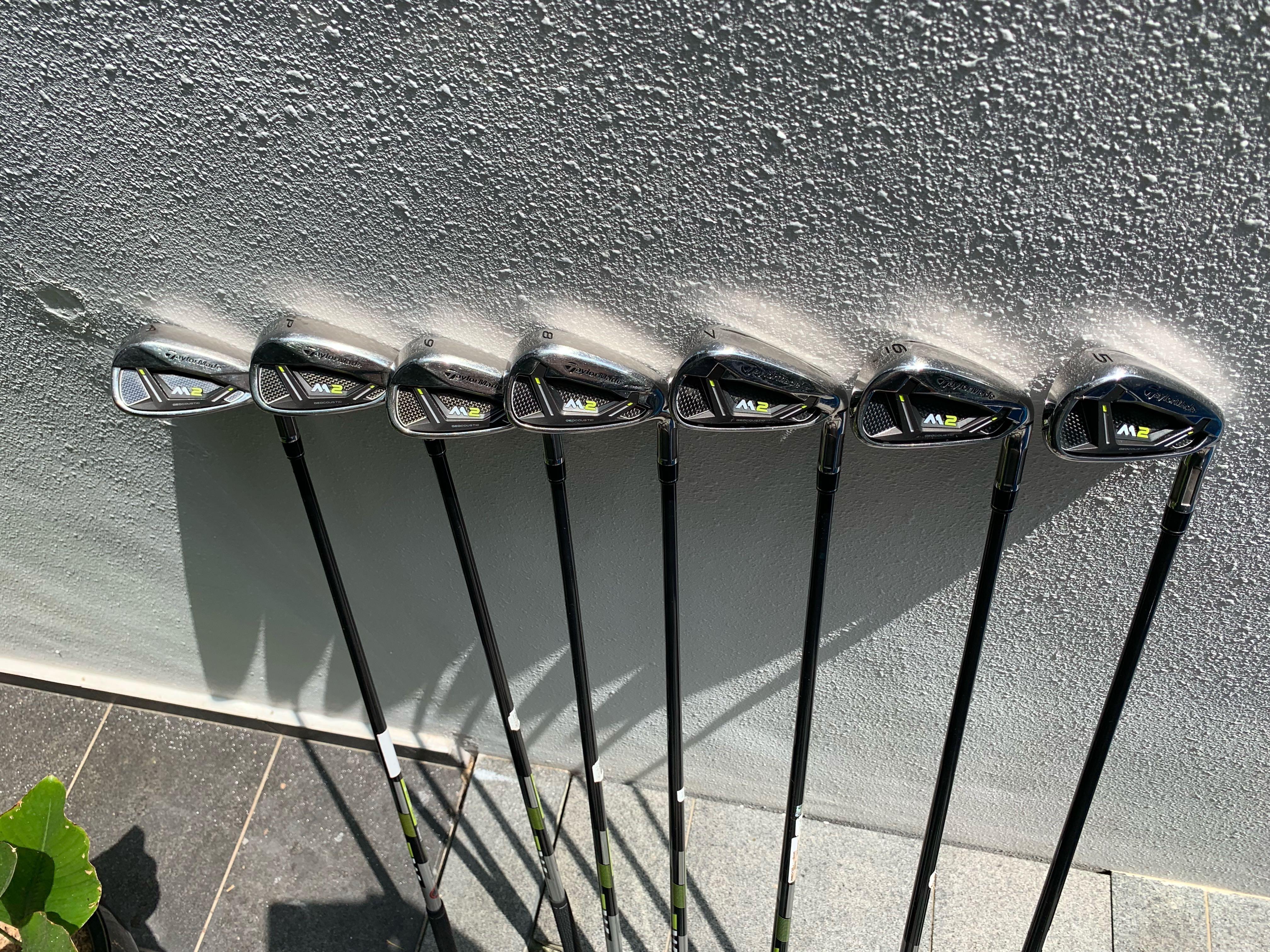taylormade m2 graphite irons