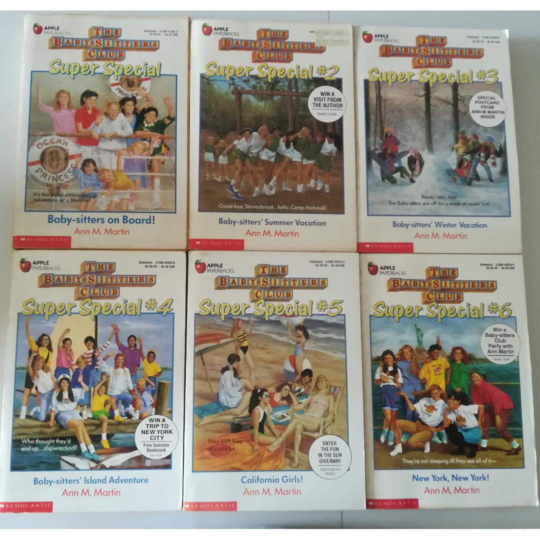 The Babysitters Club Super Special 1 6 Hobbies Toys Books Magazines Children S Books On Carousell