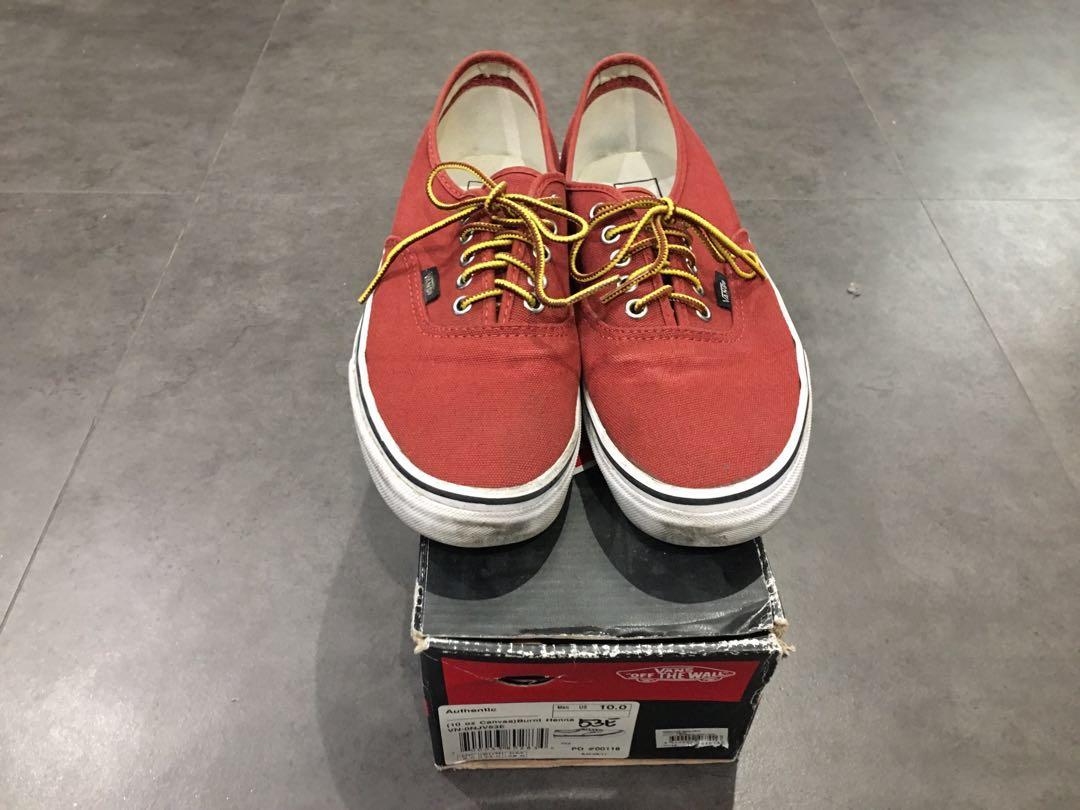Vans authentic best sale 10 oz canvas