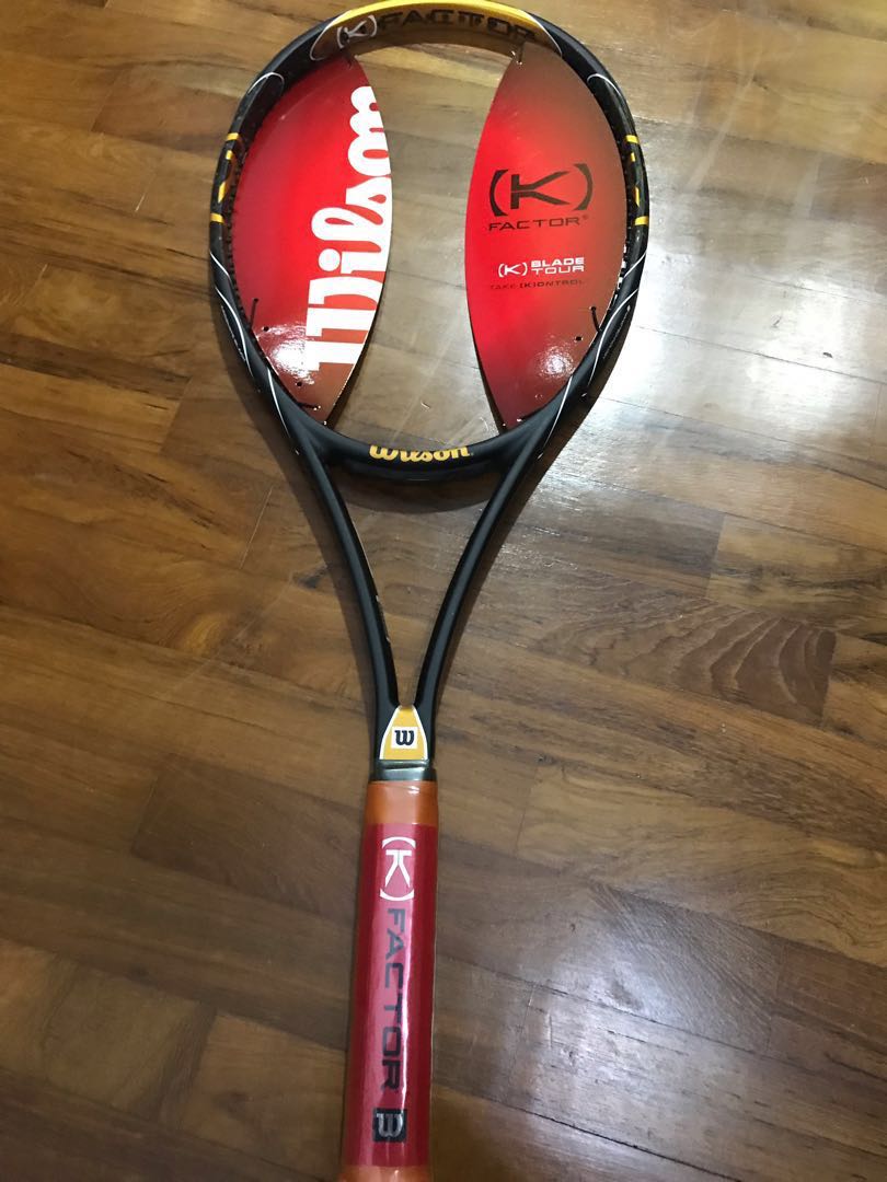 k factor tennis racket