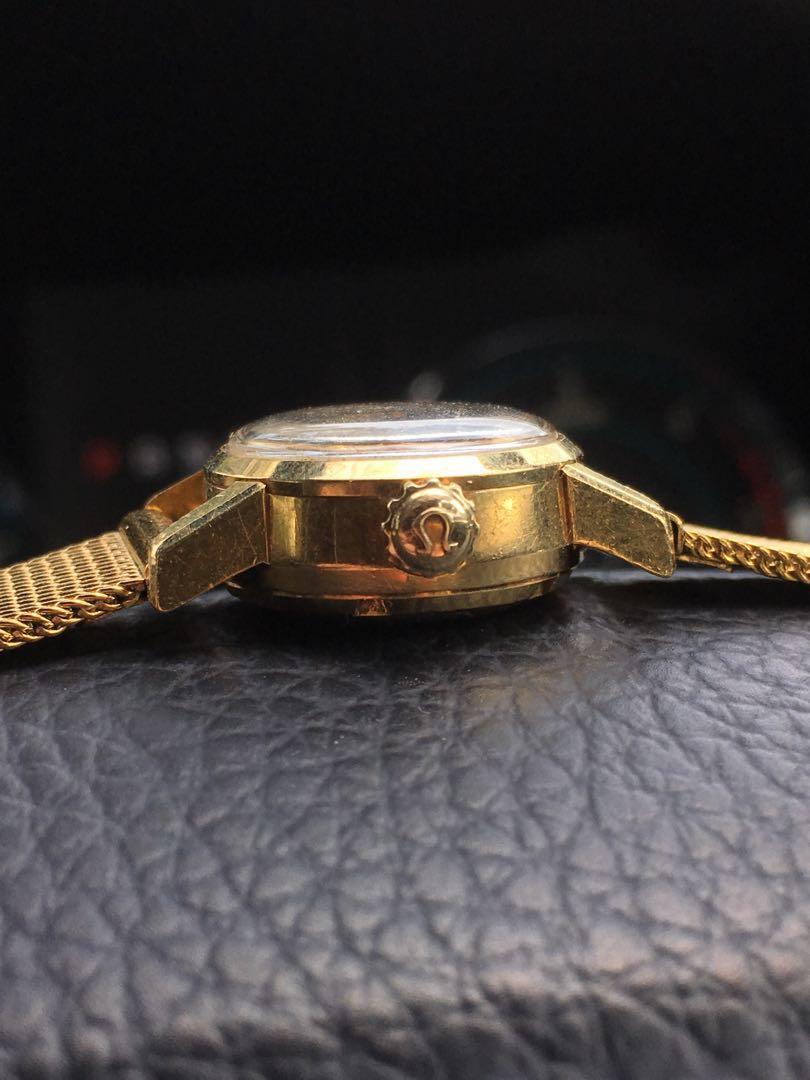 [WITHDRAWN] Omega Auto 18K S.Gold Automatic Watch Ladymatic