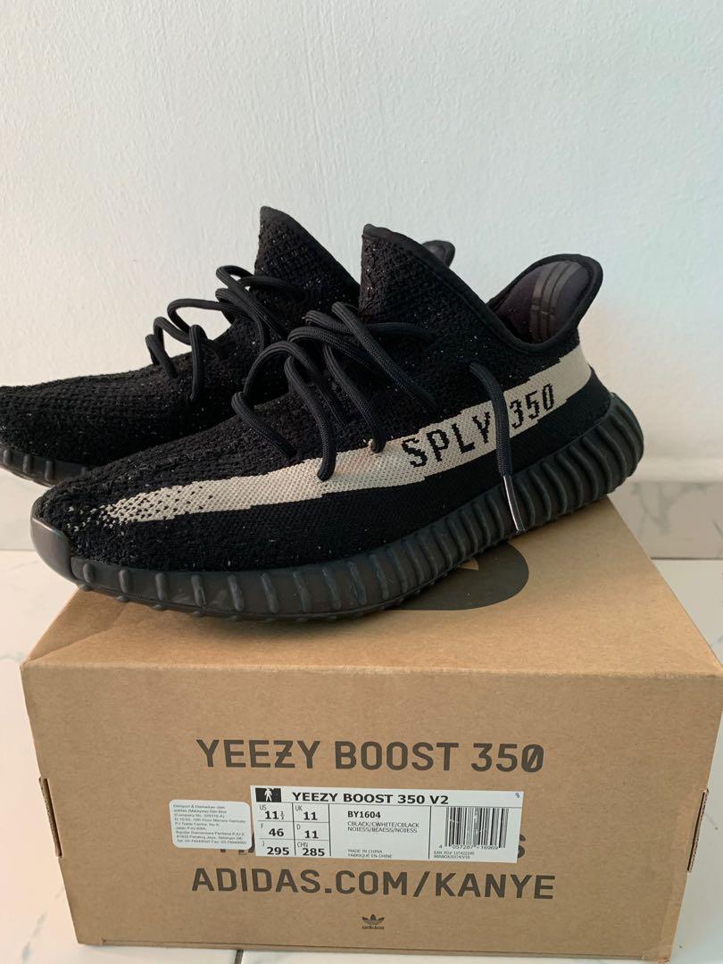 Yeezy Boost 350 V2 Oreo Men s Fashion Footwear Sneakers on Carousell