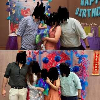 Under the sea/mermaid Birthday decoration