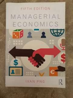 Managerial Economics 5th edition