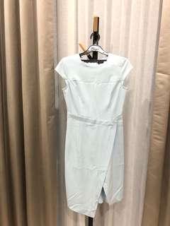 Baby blue dress