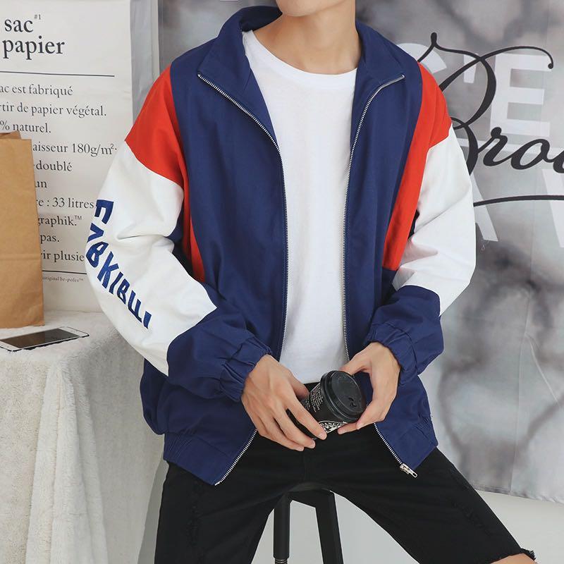 Brandy melville color block windbreaker online