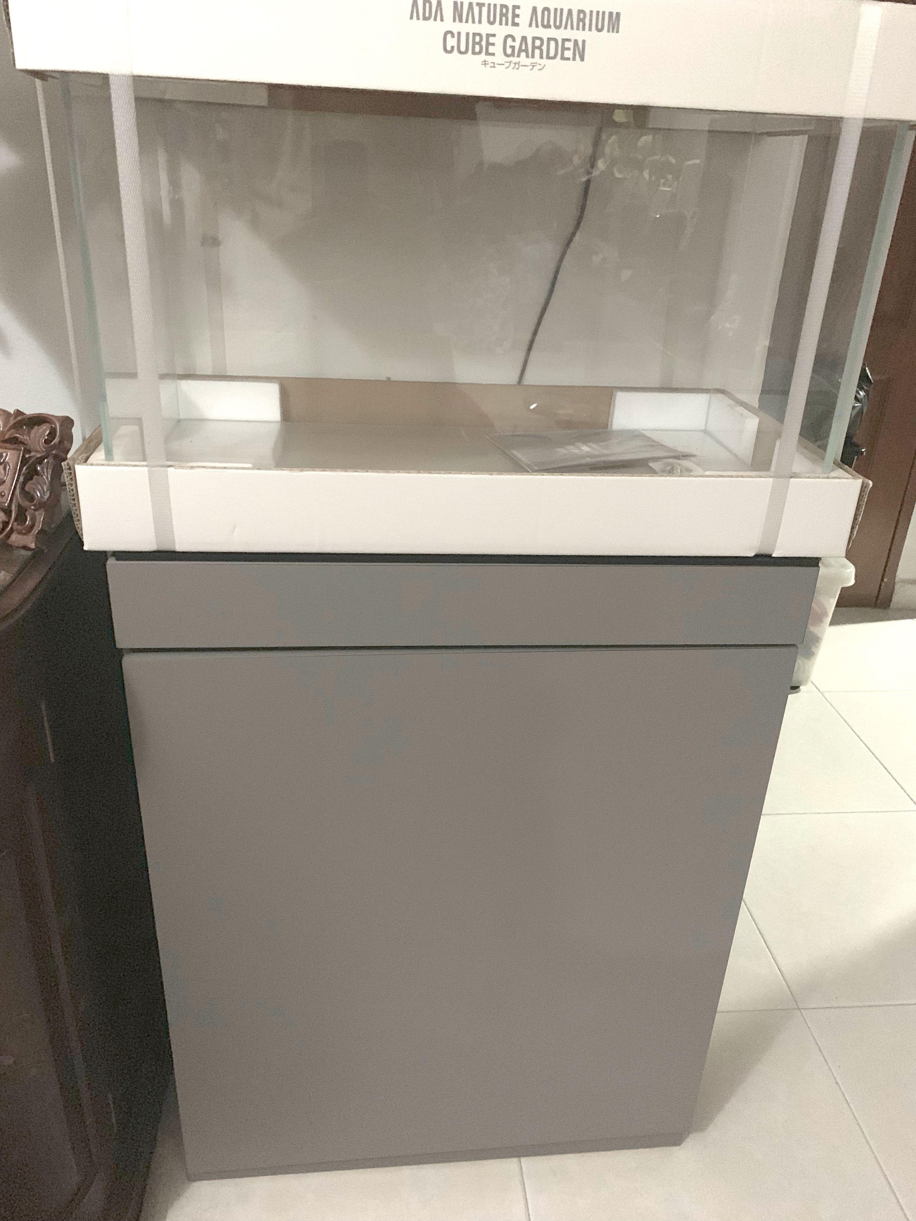 Ada 60p Cube Garden Cabinet Pet Supplies For Fish Fish Tanks On Carousell