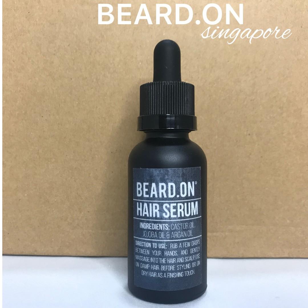 Beard On All Natural Hair Serum Health Beauty Hair Care On