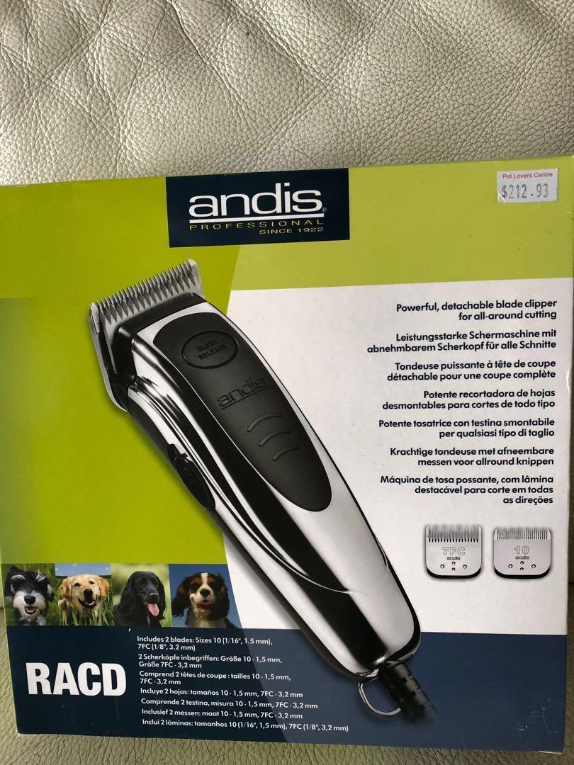 Andis racd pet clipper hot sale