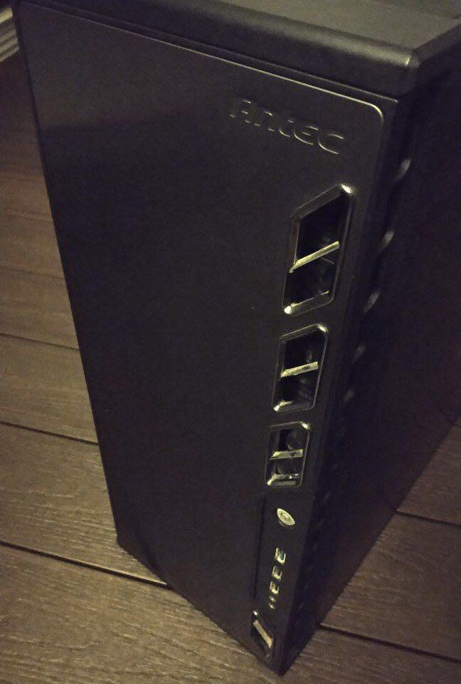 Antec P183 ATX Mid Tower Computer Case casing + Inateck KT4004 USB3.0 4