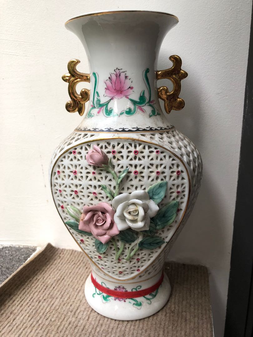 Antique vase, Furniture & Home Living, Home Decor, Vases & Decorative ...