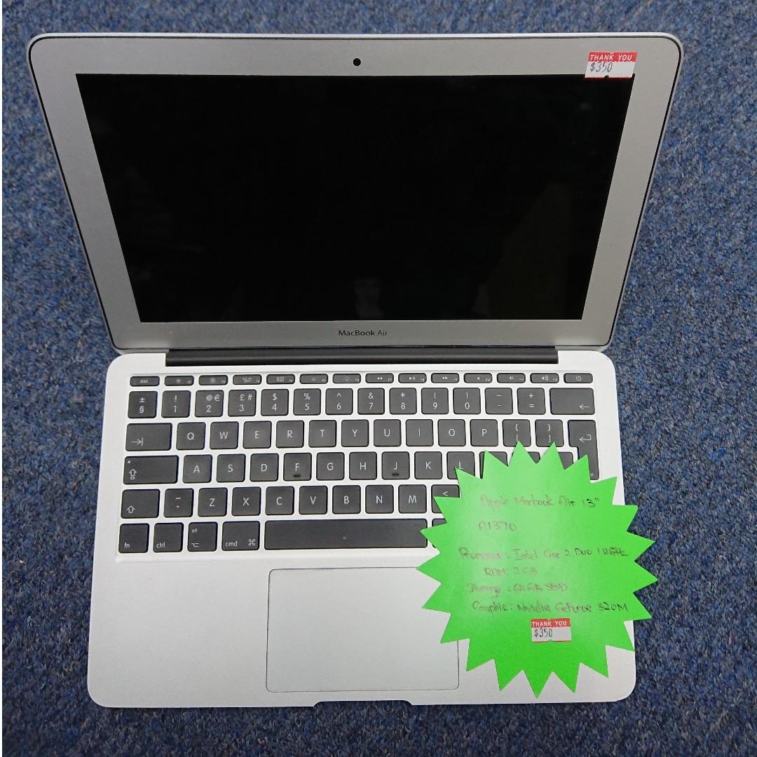 Apple Macbook Air 13 A1370 Electronics Computers Laptops On Carousell