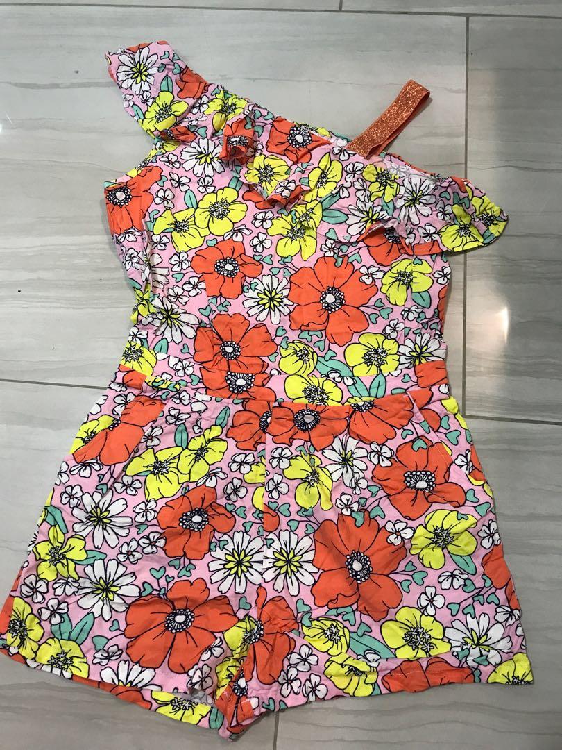 Authentic Cat Jack Romper Babies Kids Girls Apparel 8 To
