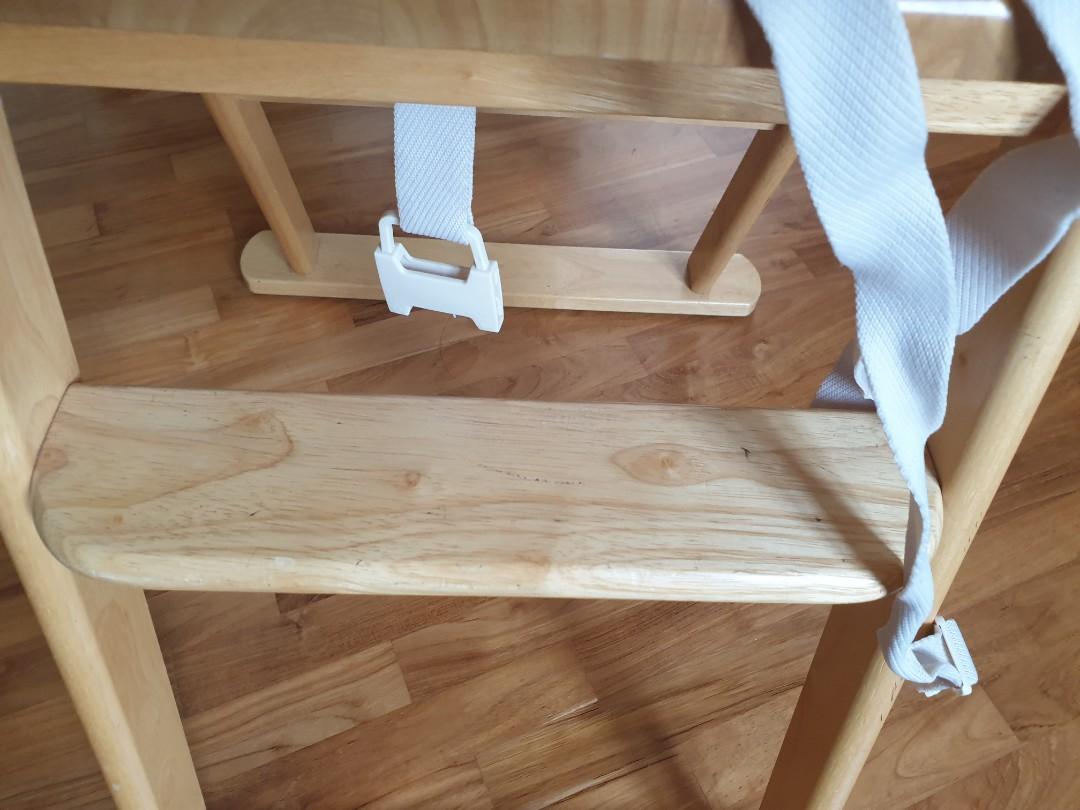 Mothercare Valencia Wooden Highchair Natural (Antique Pine) baby