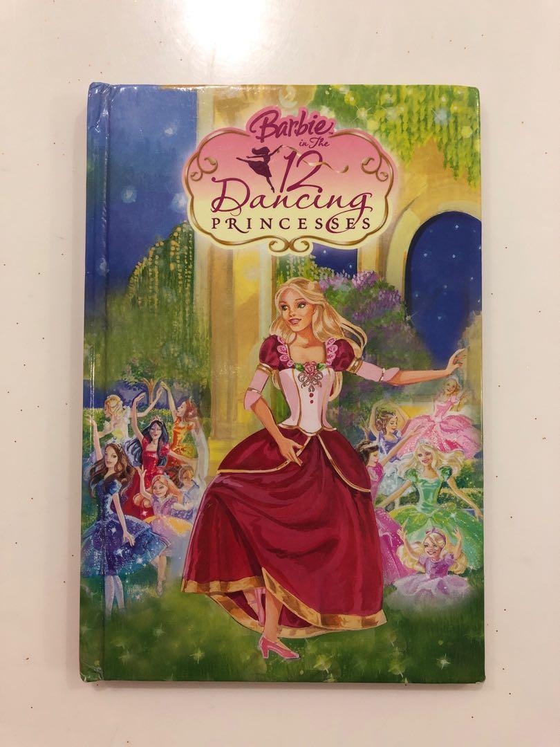 barbie in the 12 dancing princesses book