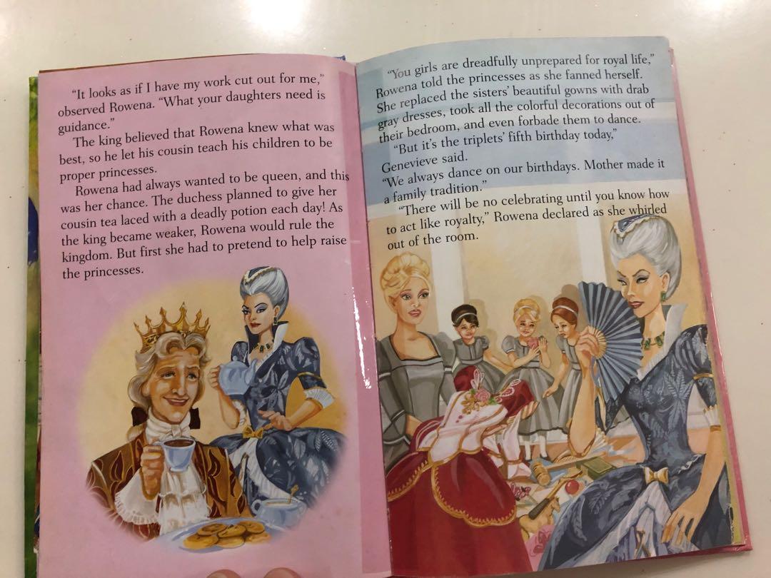 Barbie in the 12 dancing princesses book store