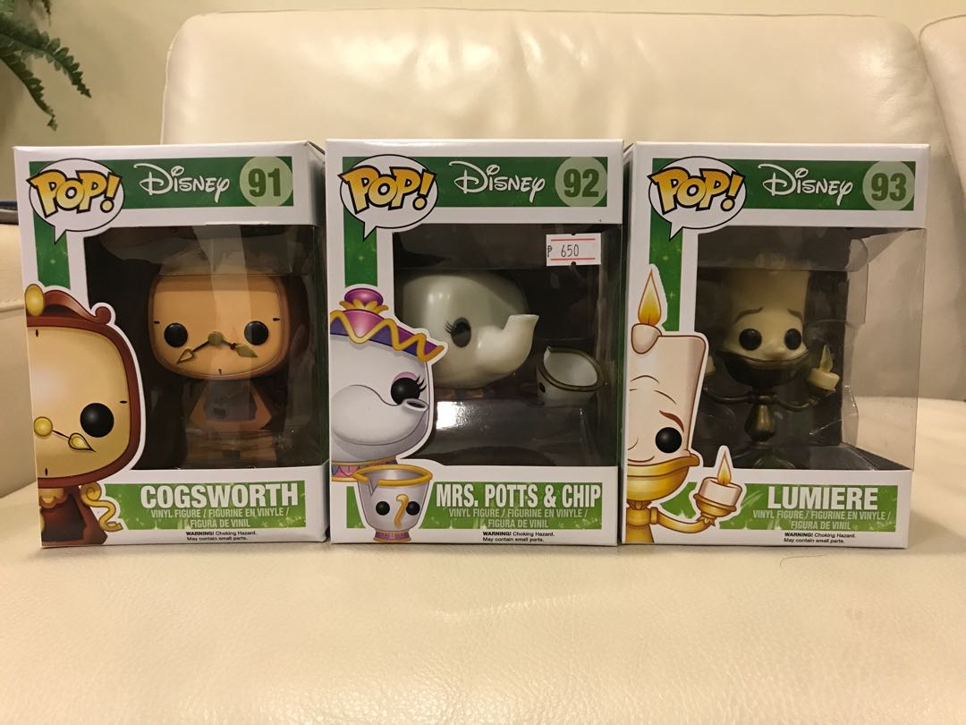 Beauty And The Beast Vaulted Funko Pop Set Hobbies Toys Toys Games On Carousell