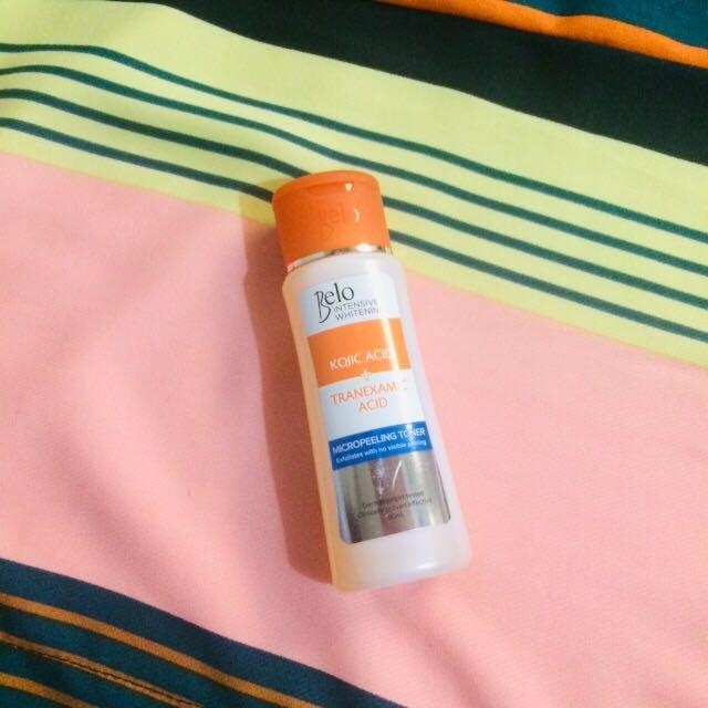 Belo Kojic + Tranexamic Acid Toner (Category: Face Care) located in Muntinlupa City. Submitted by gdlshop.ph (Listing ID 217469920, Image 1). Description: ORIGINAL PRICE: P80 SALE PRICE: P60.