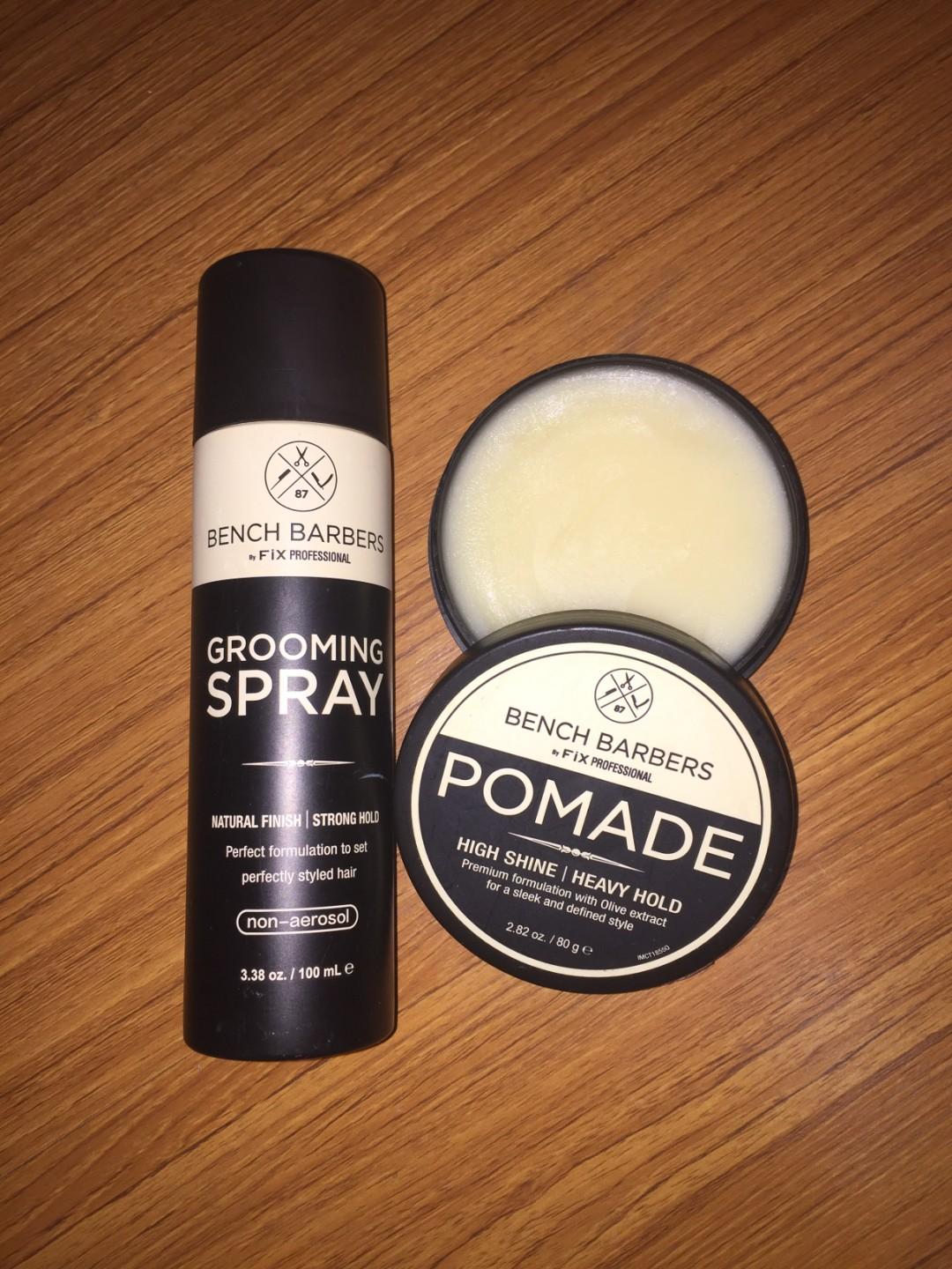 Bench Grooming Spray And Pomade On Carousell