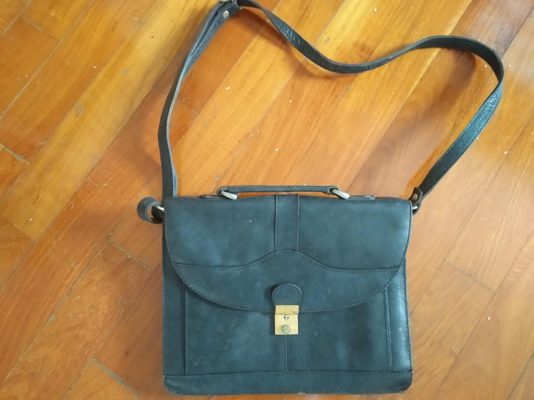 leather sling bag australia