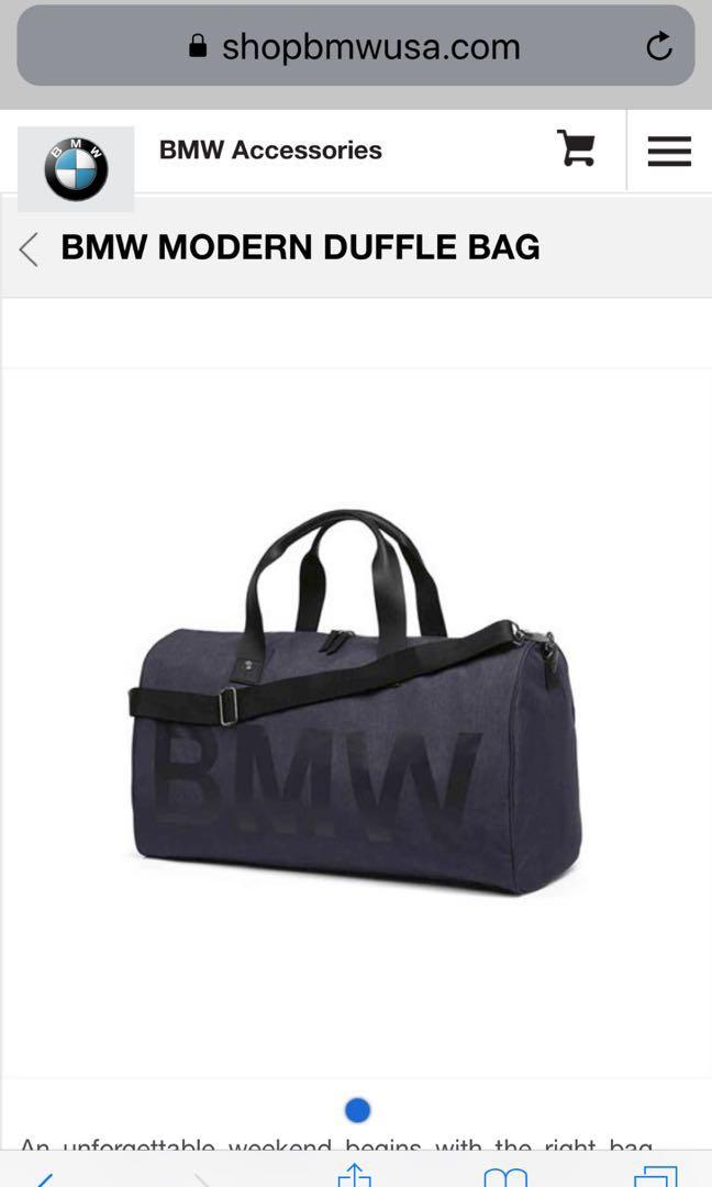 bmw gym bag