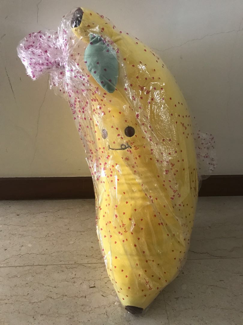 giant banana plush