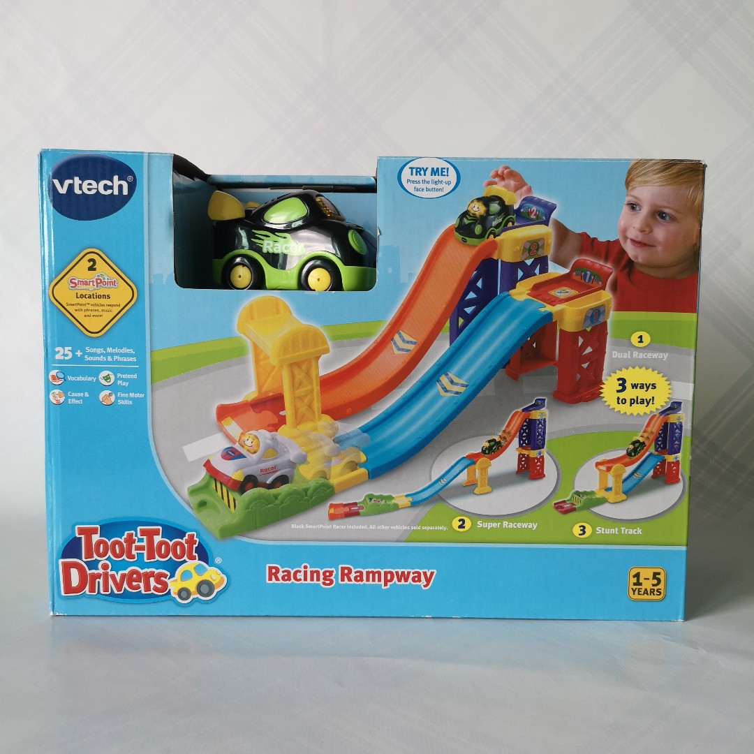 Bnib Vtech Toot Toot Drivers Racing Rampway Toys Games Others On Carousell