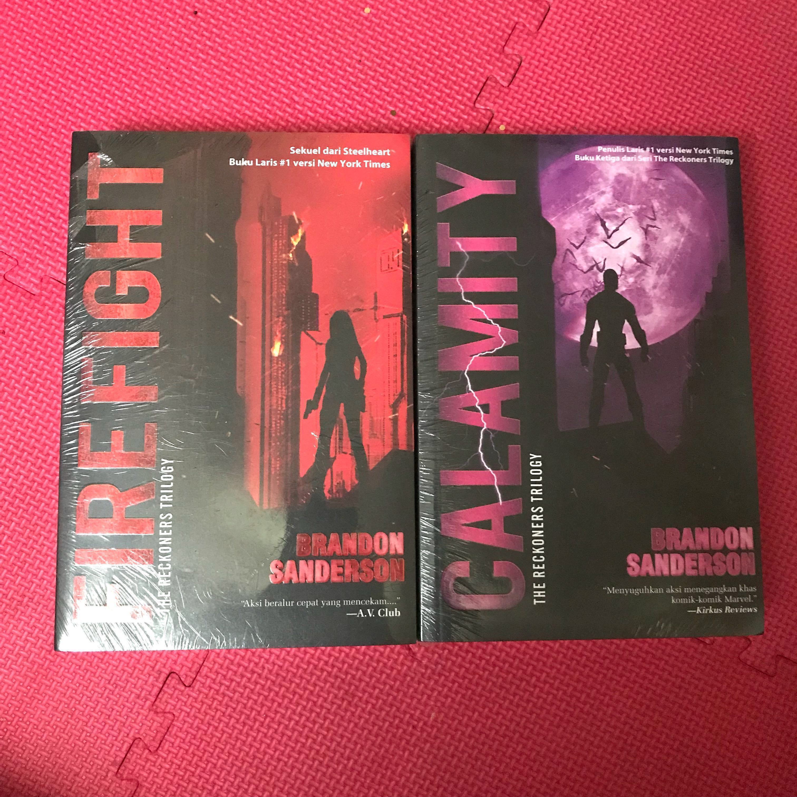 Bnip Brandon Sanderson Firefight Calamity Steelheart 2 3