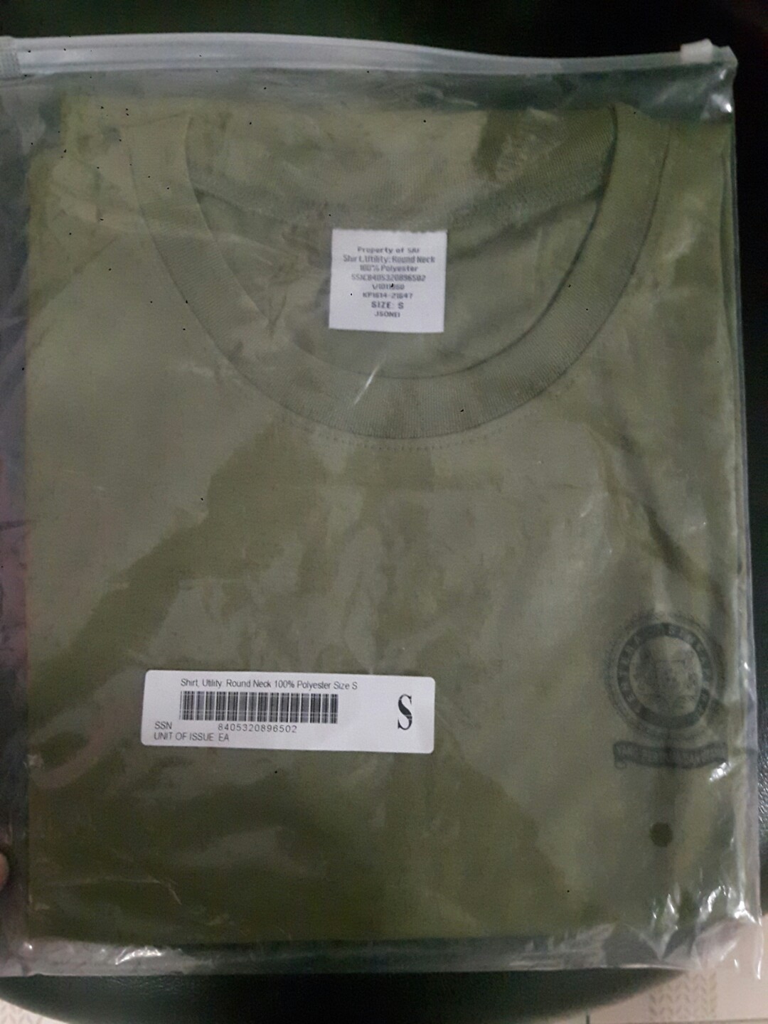 olive green dri fit shirt