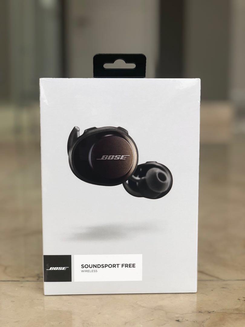 Bose SoundSport Free Truly Wireless Sport headphone 100 Ori Warranty New Sealed