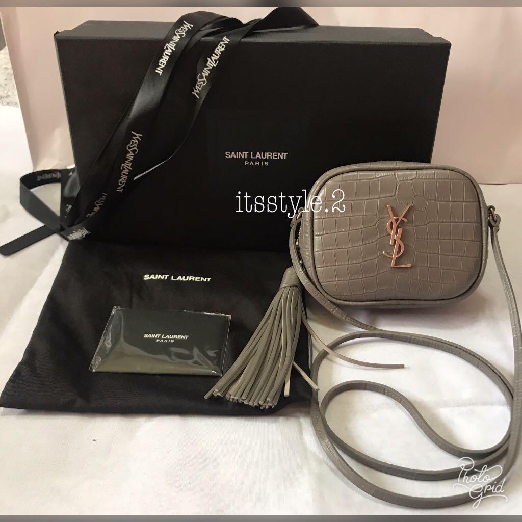 Brand New Authentic Saint Laurent Ysl Blogger Bag Women S