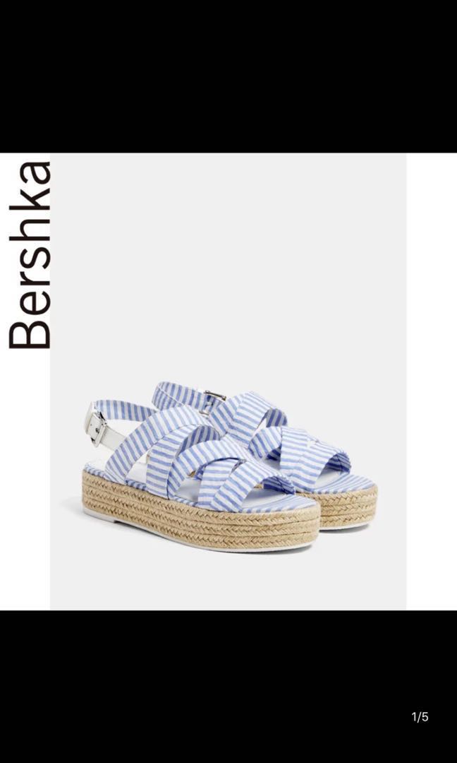 Bershka Summer Espadrilles Sandals 