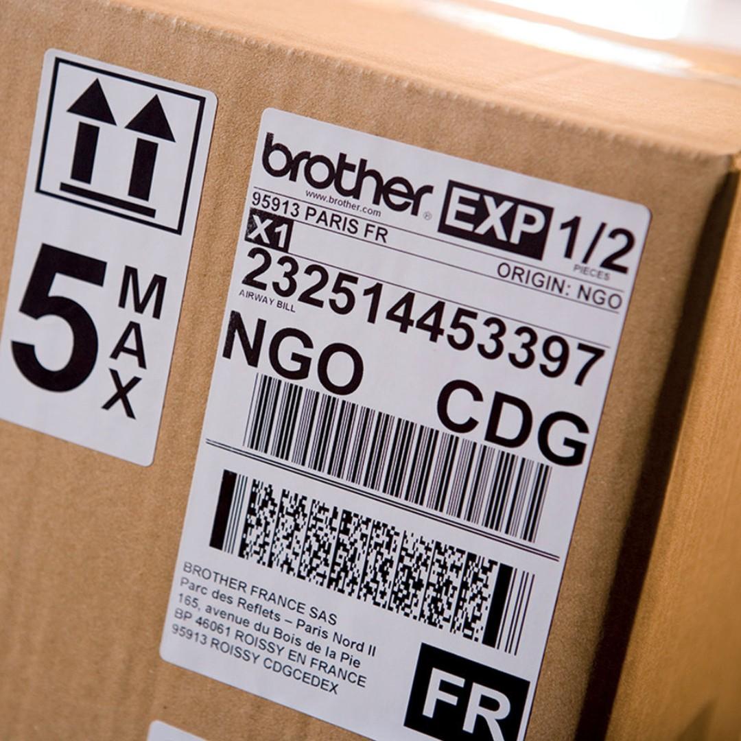 Brother Shipping Label Printer QL1110NWB Wireless Wide Format Airprint