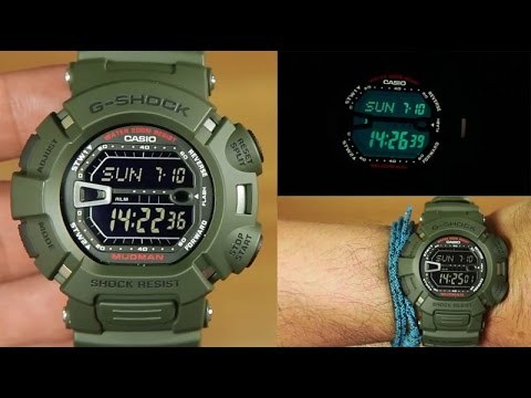 Casio G shock Mudman G 9000 3 ARMY GREEN With Box Mobile Phones