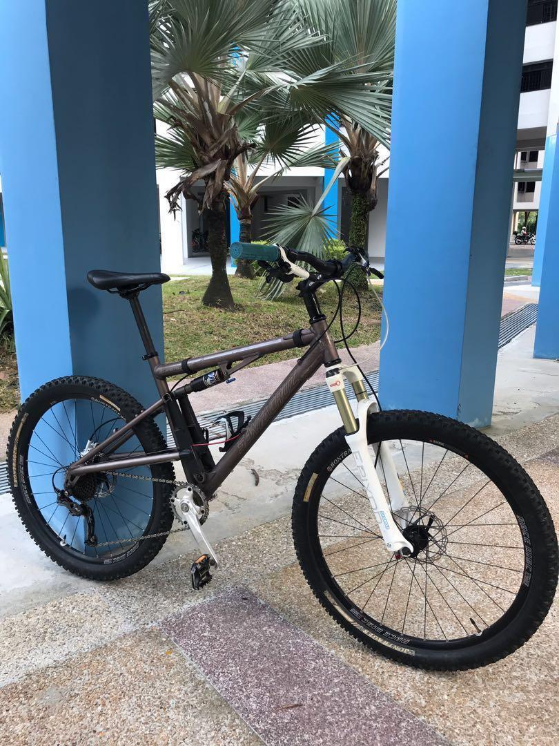 Cheapest USA Santa cruz superlight full suspension bike Sports