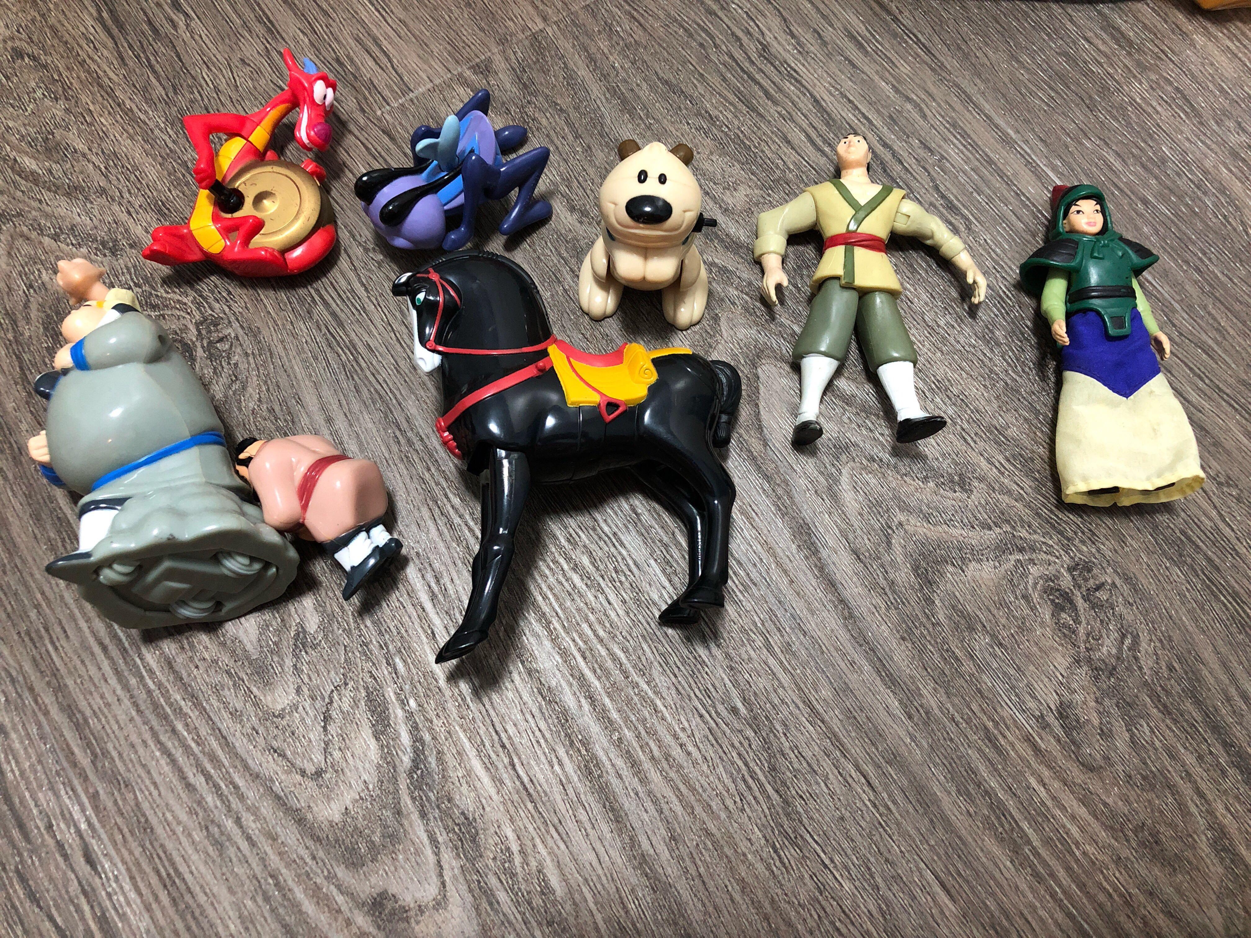mulan happy meal toys 2020