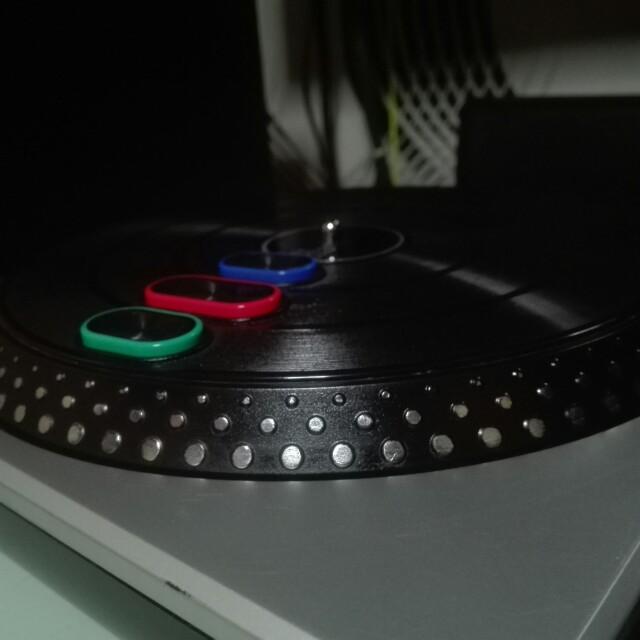 DJ Hero Wireless Turntable Controller Xbox 360, Hobbies & Toys, Music