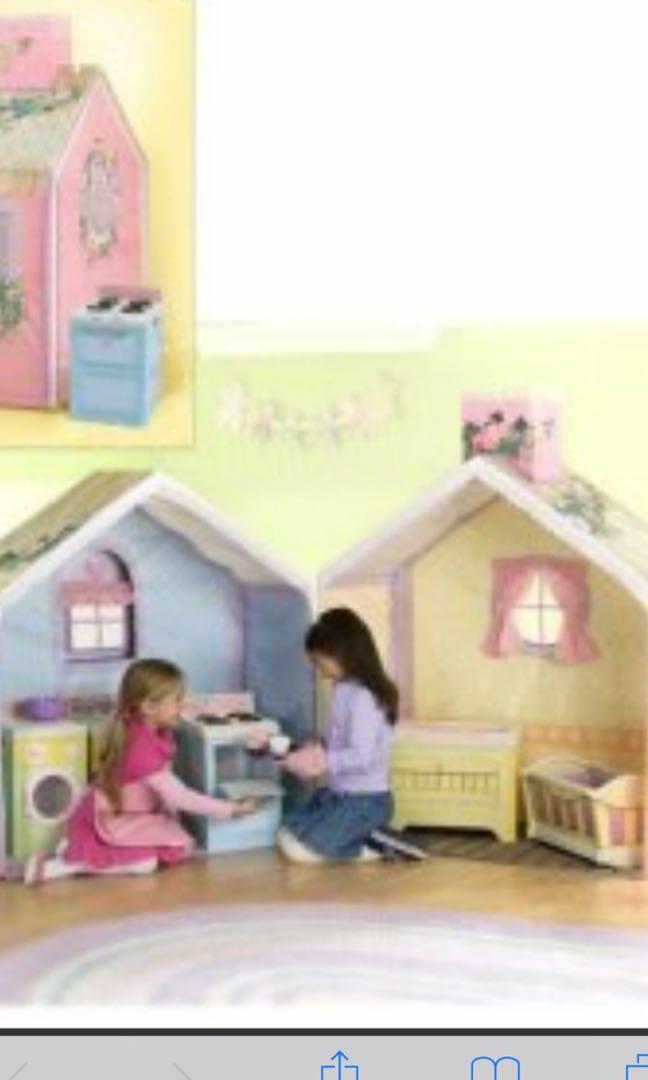 Doll House Hasbro Playskool Rose Petal Cottage Toys Games