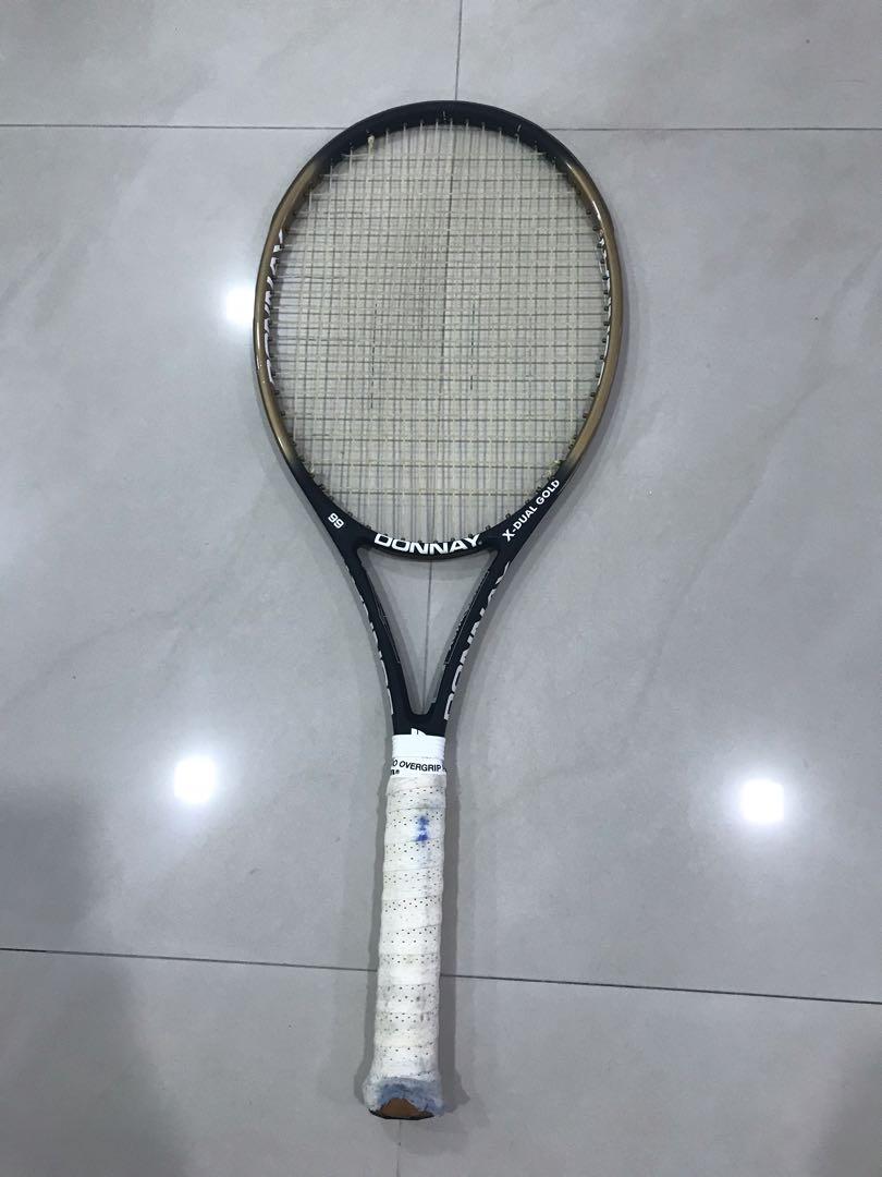 Donnay XDual Gold 99 Tennis rackets (A pair), Sports Equipment, Sports