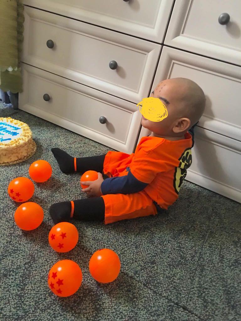 Dragon Ball Z Baby Costume Babies Kids Babies Apparel On Carousell