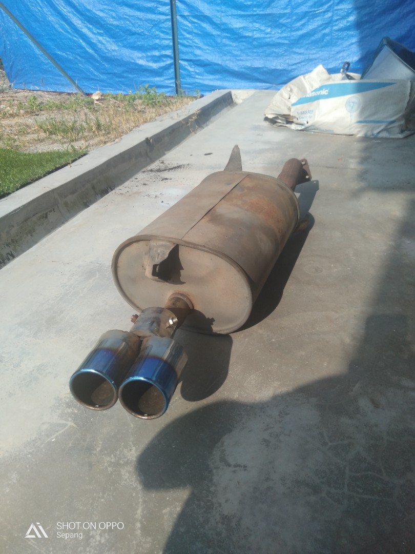 Exhaust Proton Waja(original), Auto Accessories on Carousell