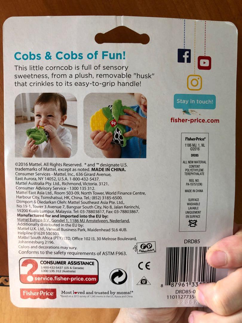 Fisher price sales sweet corn teether