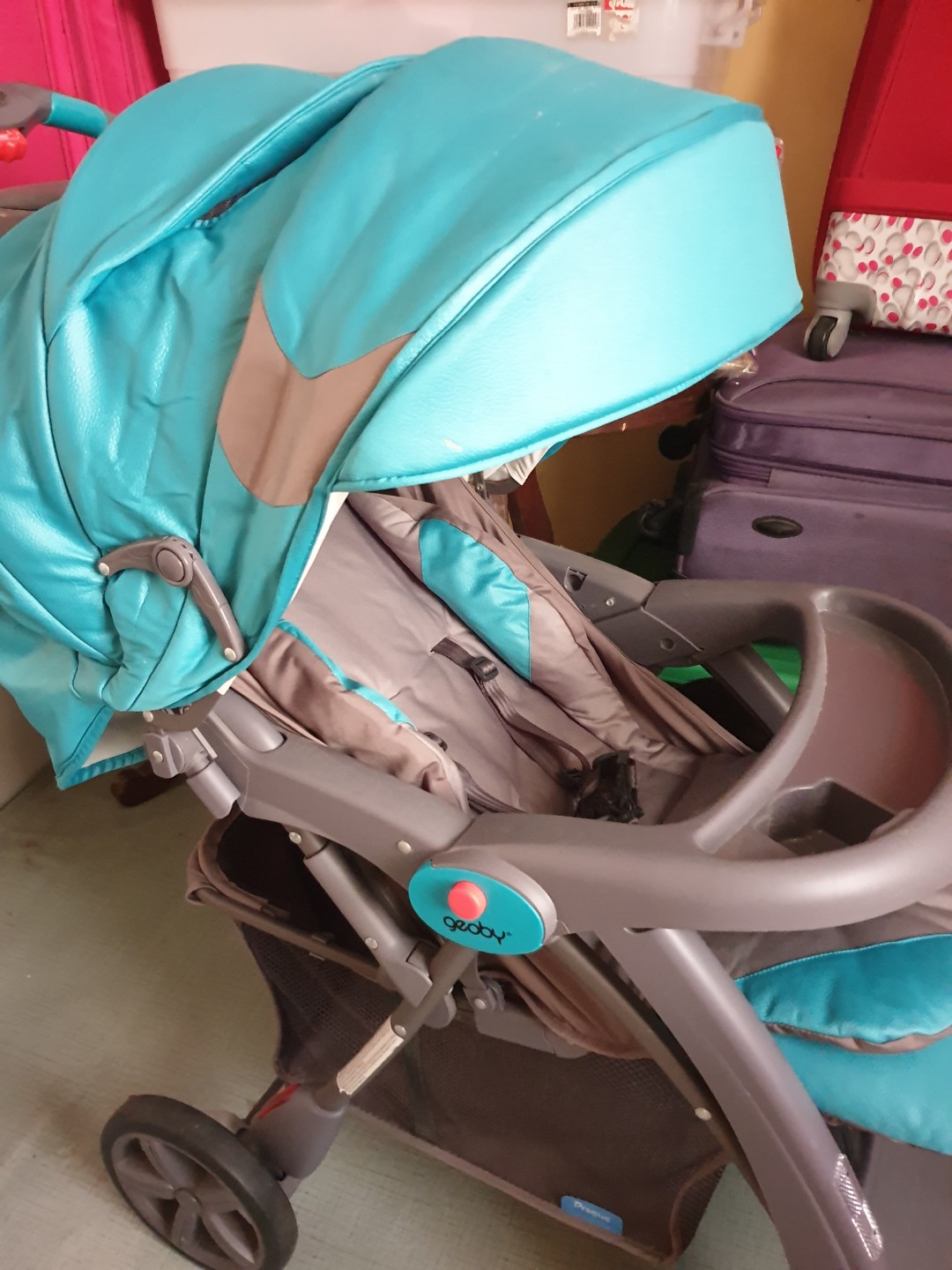 geoby twin stroller