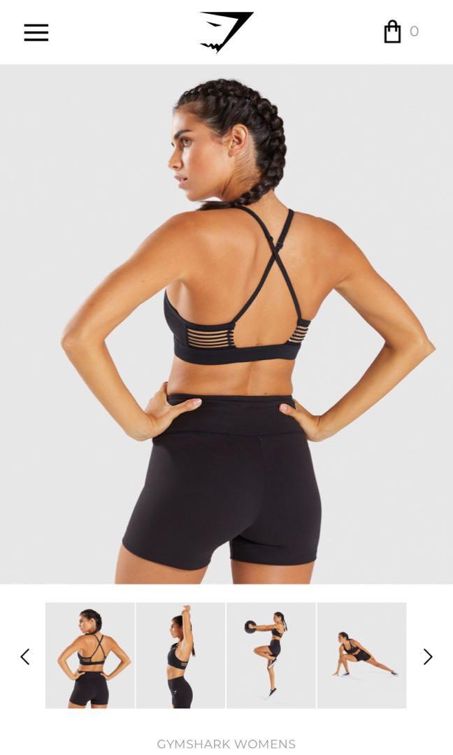 gymshark ease sports bra