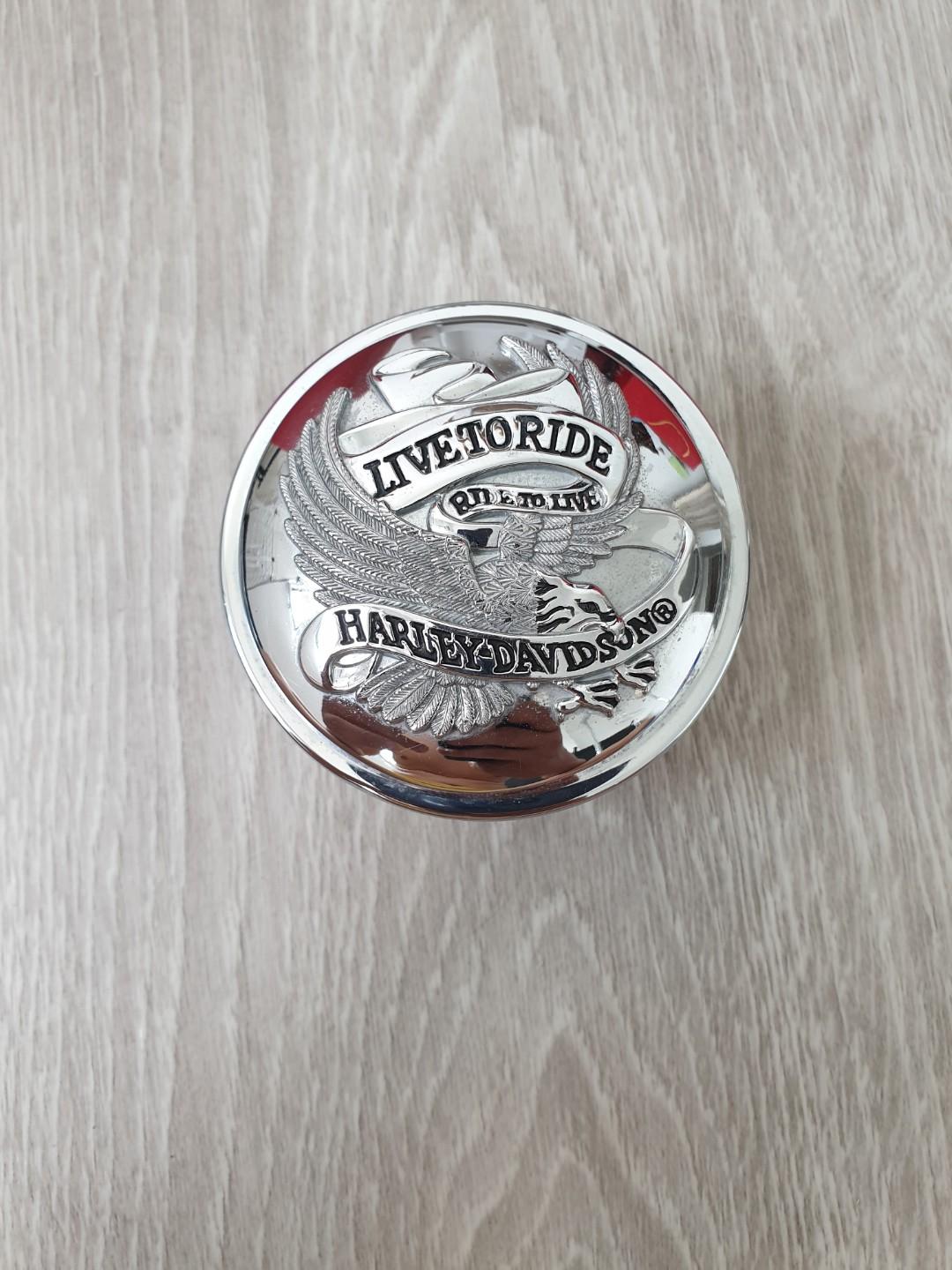 Harley Davidson Fuel Cap, Motorcycles, Motorcycle Accessories on Carousell